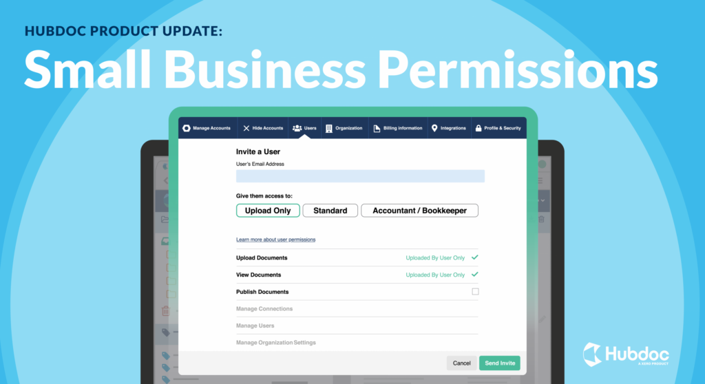 Hubdoc Permissions and Roles